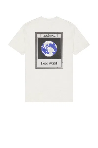 Metalwood Studio Hello World T-shirt