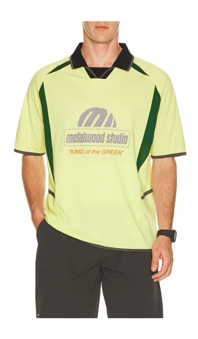 Metalwood Studio King Of The Greens Jersey Polo