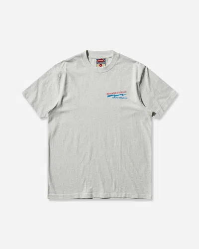 Metalwood Studio Men S Club Building T-shirt Heather In Gray