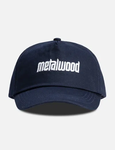 Metalwood Studio Metal Logo 5-panel Hat In Blue