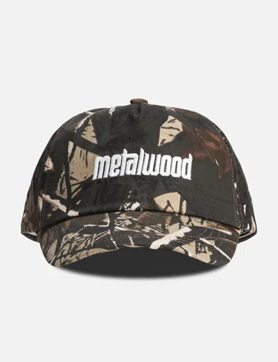 Metalwood Studio Metal Logo 5-panel Hat In Brown