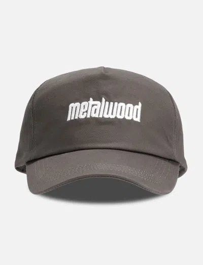 Metalwood Studio Metal Logo 5-panel Hat In Brown