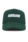 Metalwood Studio Metal Logo 5 Panel Hat In Green