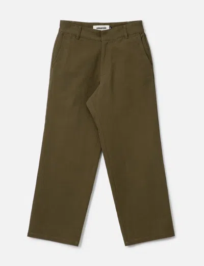 Metalwood Studio Metalwood Pro Work Pant In Brown