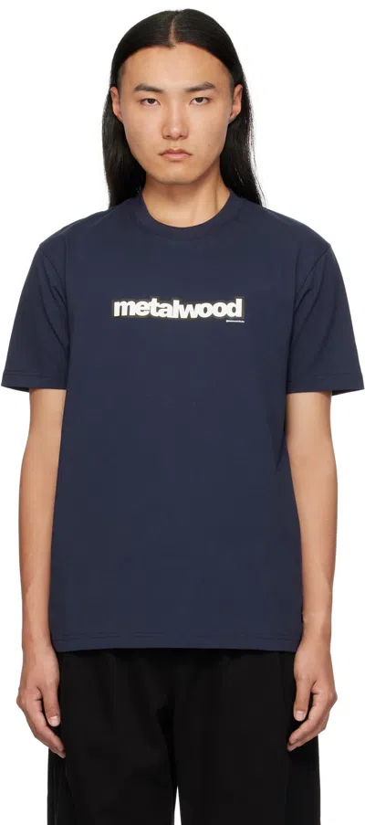 Metalwood Studio Navy Regular Ass T-shirt