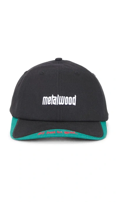 Metalwood Studio Number One Dad Hat In Black