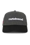 Metalwood Studio Pro Tip Snapback Hat In Black