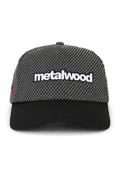 Metalwood Studio Pro Tip Snapback Hat In Black