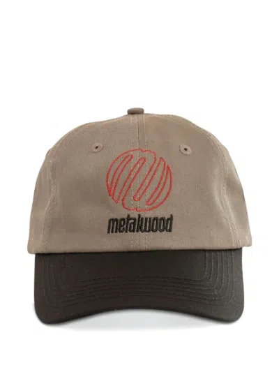 Metalwood Studio Team Logo Dad Cap In Neutral