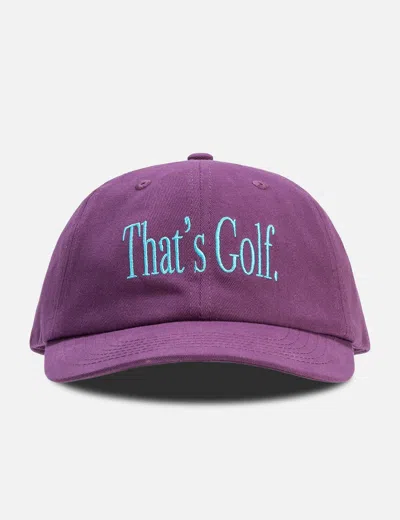 Metalwood Studio That's Golf Dad Hat In Purple