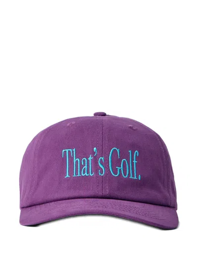 Metalwood Studio That´s Golf Dad Cap In Purple
