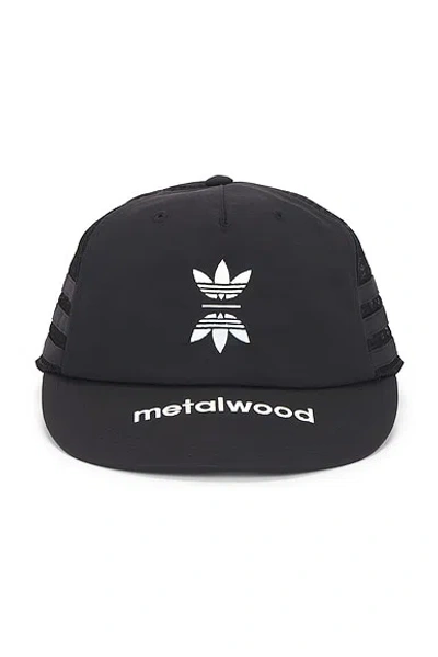 Metalwood Studio X Adidas Originals Mesh Cap In Black