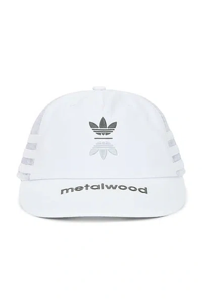 Metalwood Studio X Adidas Originals Mesh Cap In White