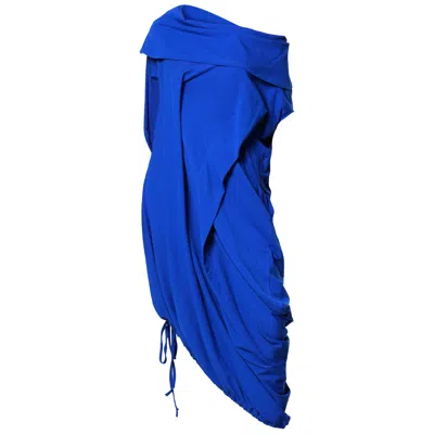 Metamorphoza Women's Casual Oversize Dress In Cobalt Blue