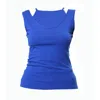 Metamorphoza Women's Cutout Tank Top In Blue In Blue