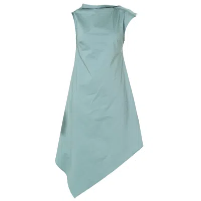 Metamorphoza Women's Green Elegant Asymmetrical Dress In Mint