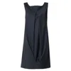 Metamorphoza Women's Sleeveless Little Black Dress In Black