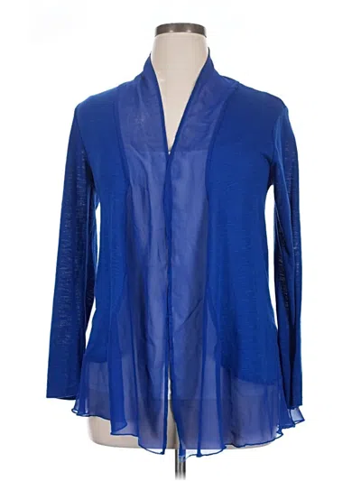 Pre-owned Metaphor Cardigan Sweater In Blue