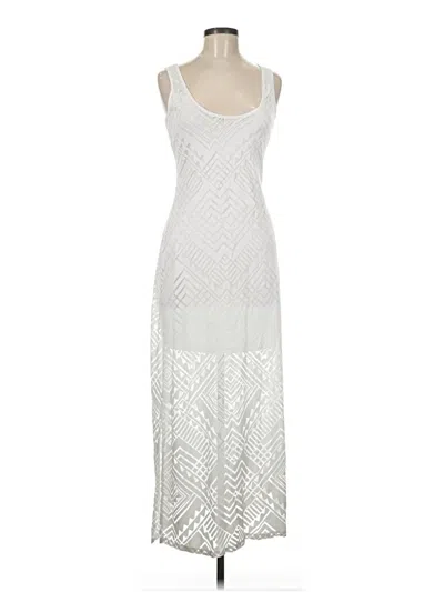 Pre-owned Metaphor Cocktail Dress In Silver