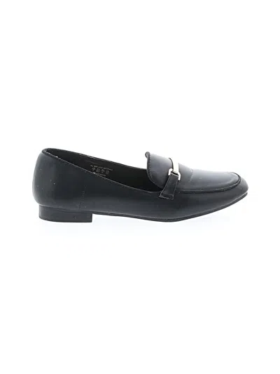 Pre-owned Metaphor Flats In Black