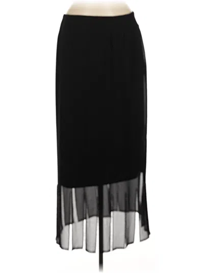 Pre-owned Metaphor Formal Skirt In Black