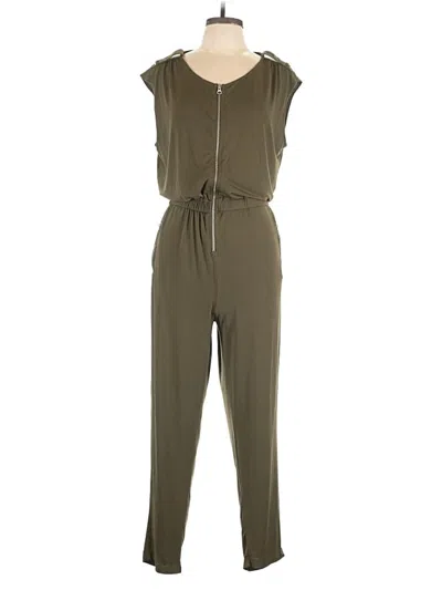 Pre-owned Metaphor Jumpsuit In Green