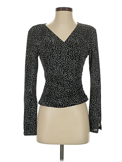 Pre-owned Metaphor Long Sleeve T-shirt In Black