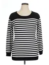 Metaphor Pullover Sweater In Black