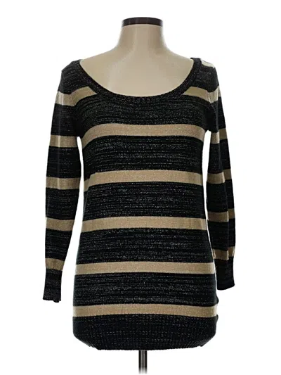 Pre-owned Metaphor Pullover Sweater In Gold