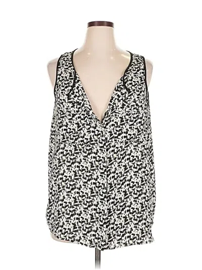 Pre-owned Metaphor Sleeveless Blouse In Black