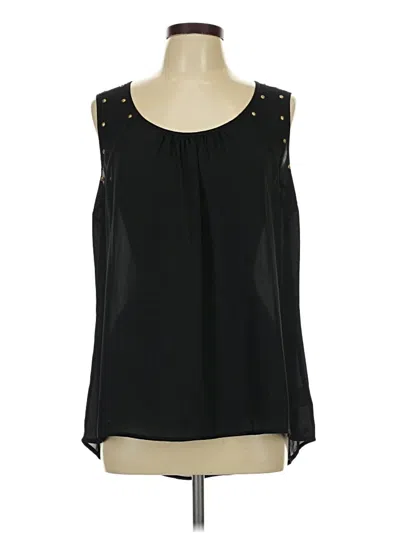 Pre-owned Metaphor Sleeveless Blouse In Black