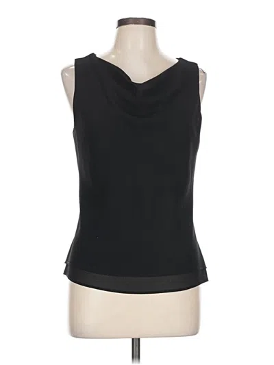 Pre-owned Metaphor Sleeveless Blouse In Black