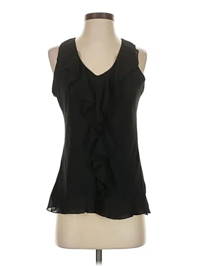 Pre-owned Metaphor Sleeveless Blouse In Black