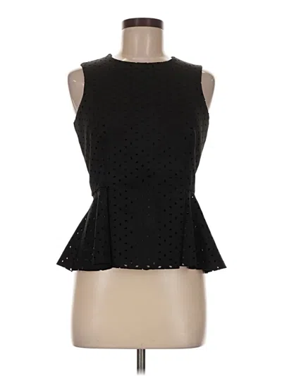 Pre-owned Metaphor Sleeveless Blouse In Black
