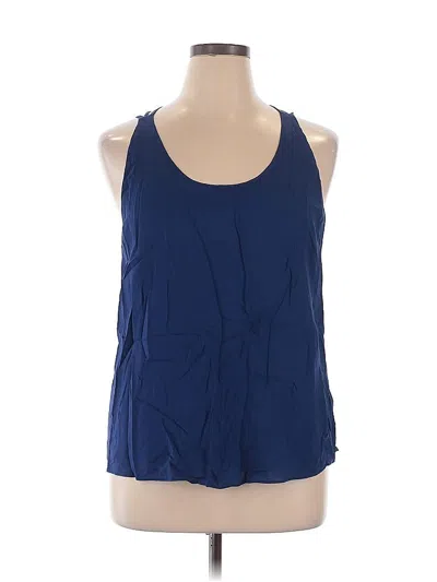 Pre-owned Metaphor Sleeveless Blouse In Blue