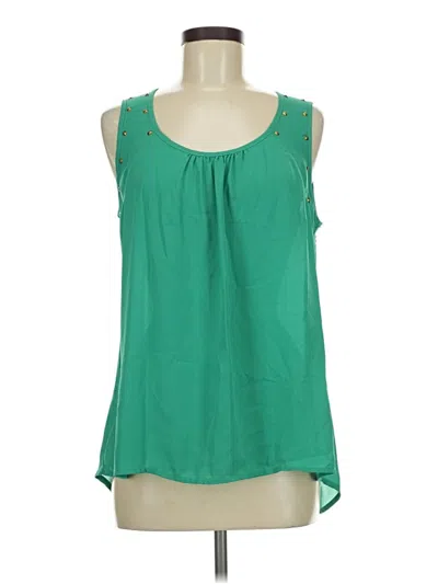Pre-owned Metaphor Sleeveless Blouse In Green
