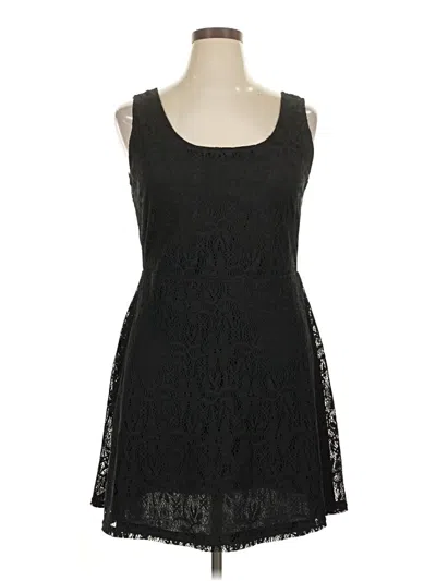 Pre-owned Metaphor Sleeveless Top Black Square Neckline Tops