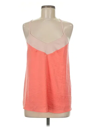 Pre-owned Metaphor Tank Top Pink Halter Neckline Tops