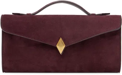 Metier Burgundy Edge Clutch