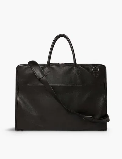 Metier Cacao Closer Suit Leather Carryall