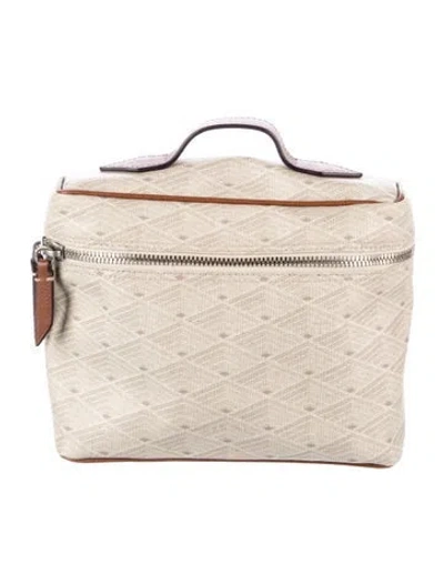 Pre-owned Metier Cosmetics Bag In Neutrals