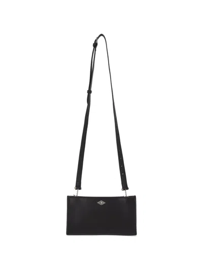 Metier Ease 28 Leather Clutch In Black