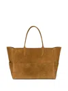 Metier Large Incognito Tote Bag In Brown