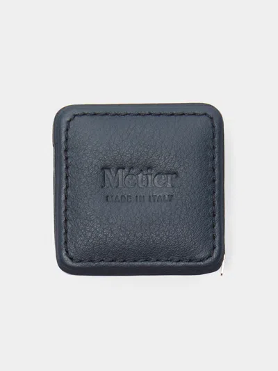 Metier Leather Measuring Tape Métier Abask Luxury Gift In Grey