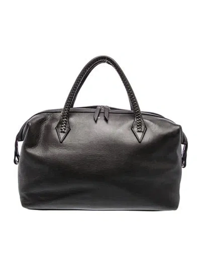 Pre-owned Metier Leather Perriand City Small In Gray