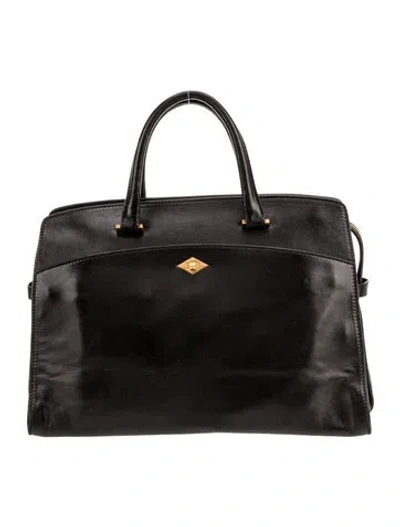 Pre-owned Metier Leather Private Eye Medium In Black