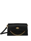 Metier Mini Roma Satin Clutch Bag In Black