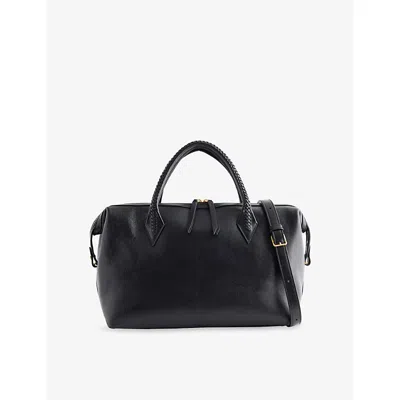 Metier Womens Vérité City Leather Top-handle Bag Black