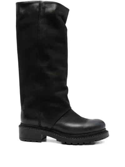 Metisse 40mm Slouch Calf-leather Boots