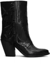 Metisse Texan Ankle Boots In 黑色
